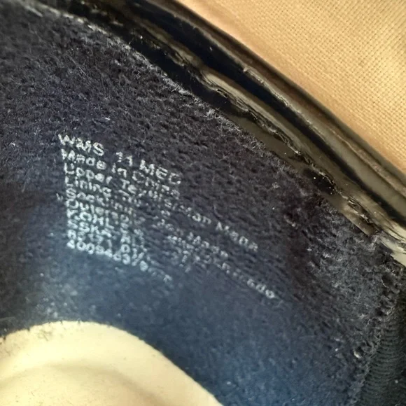 Solesenseability Women’s Wicker and Navy Toe Buckle Style Ballet Flats - Picture 7 of 8